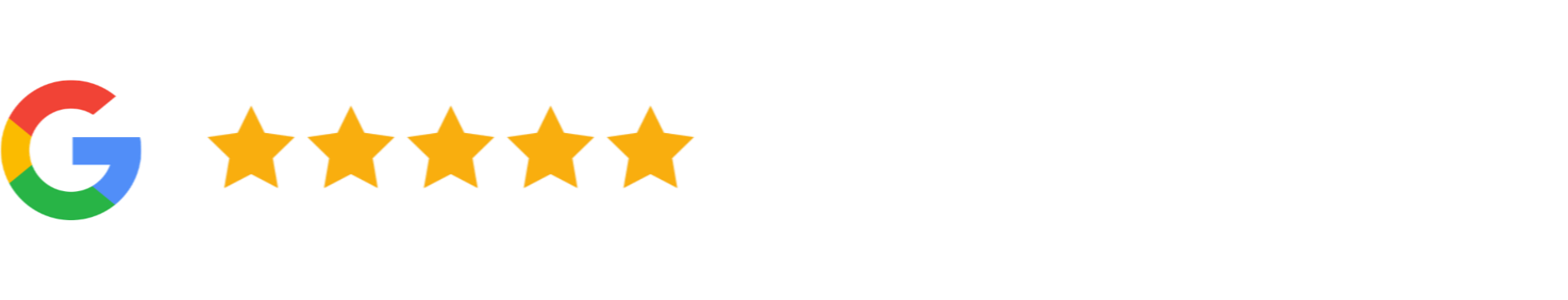 Google five-star review rating graphic with a 4.9-star rating out of 5 and an orange background.