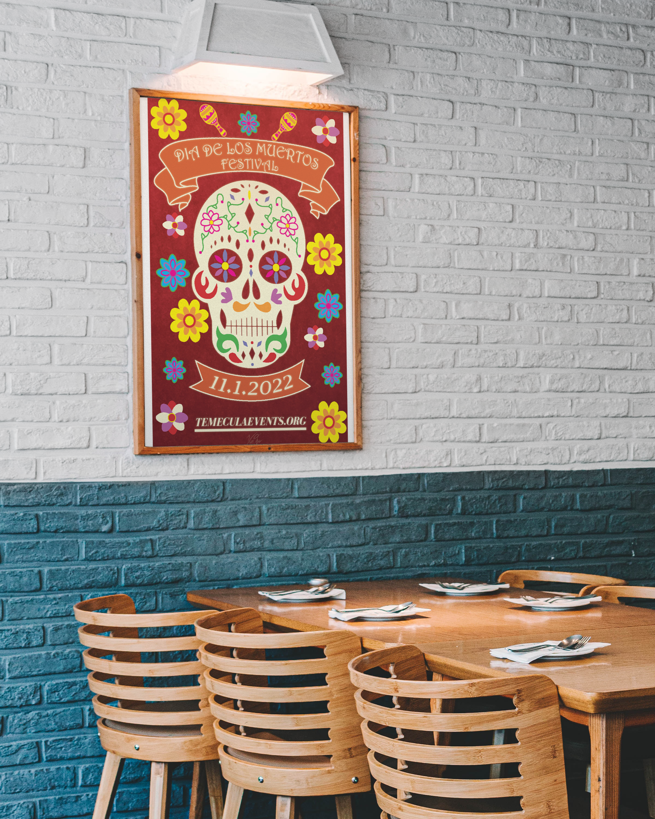 "Dia de los Muertos" Flyer Design