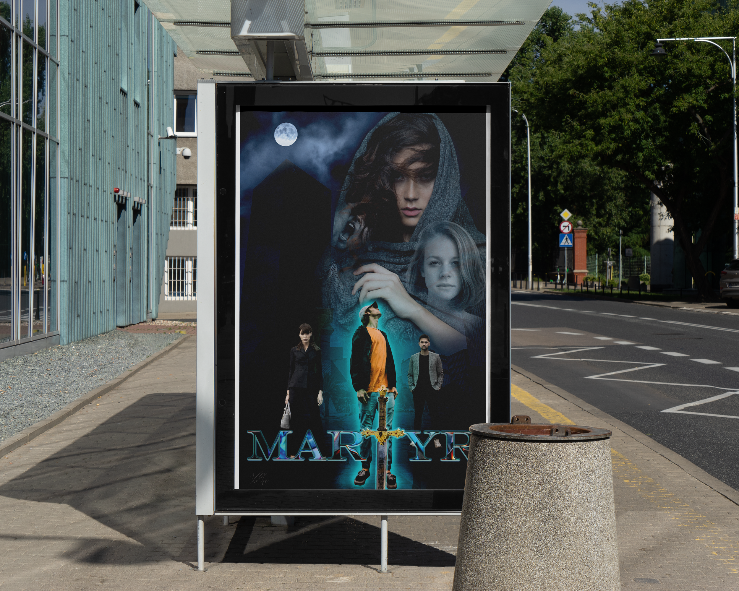 "MARTYR" Movie Poster Design
