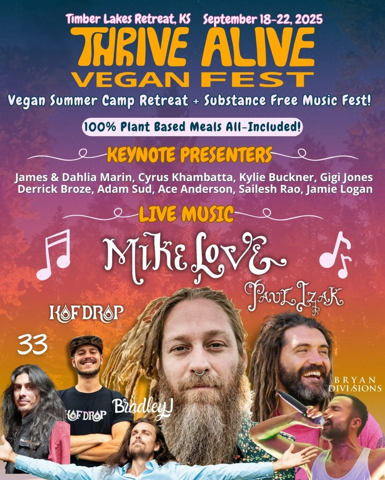 Can&rsquo;t wait to be a part of this epic gathering next weekend. So much goodness. See you at the Timber Lakes Retreat for Thrive Alive!!!