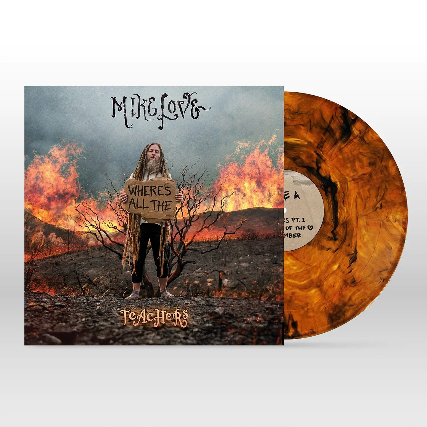 Just 10 days until Teachers will be released. The limited edition first pressing vinyl with charcoal and fire colored record is available for preorder. Only 1,000 copies available!