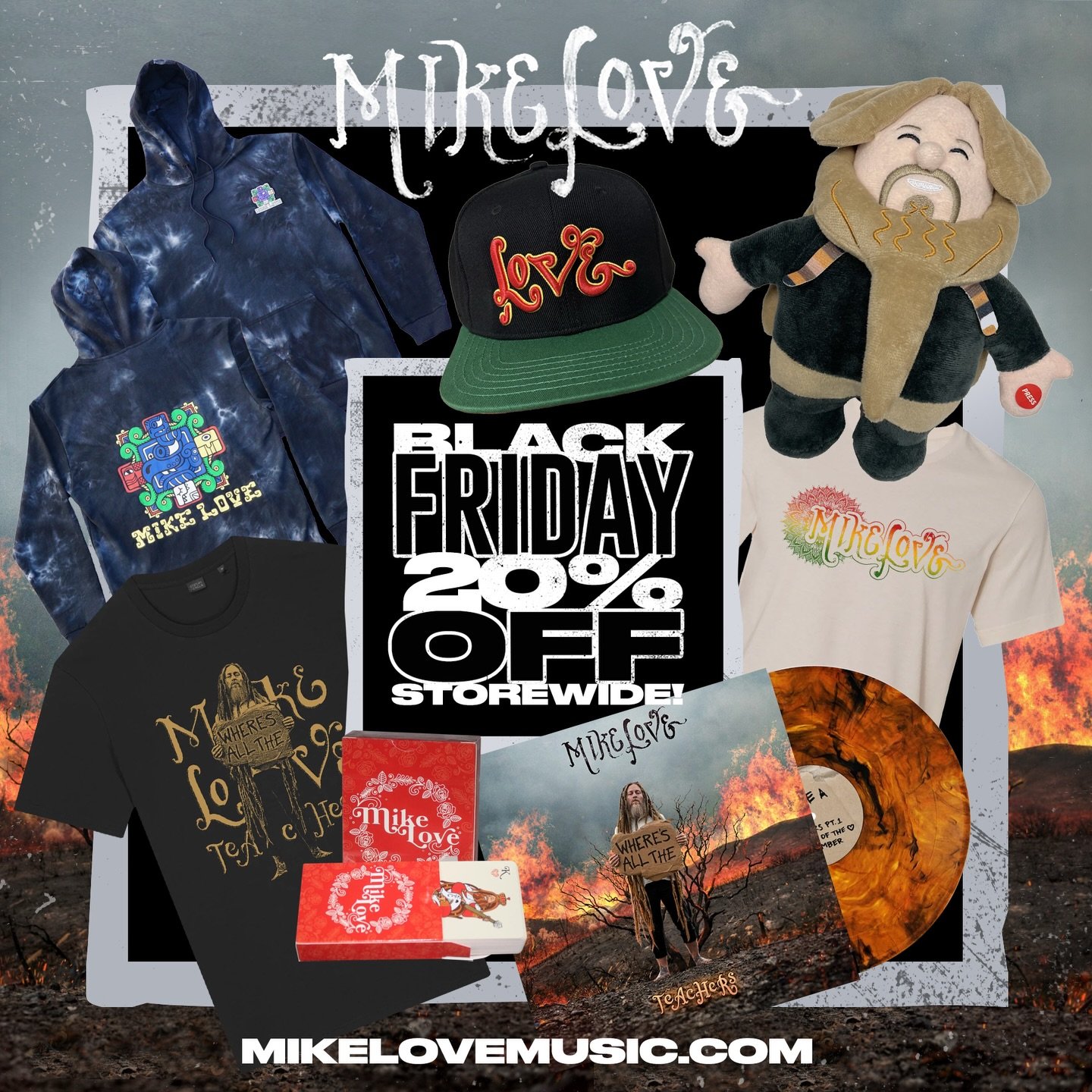 🌺My full online store is 20% off starting today through the next week at mikelovemusic.com