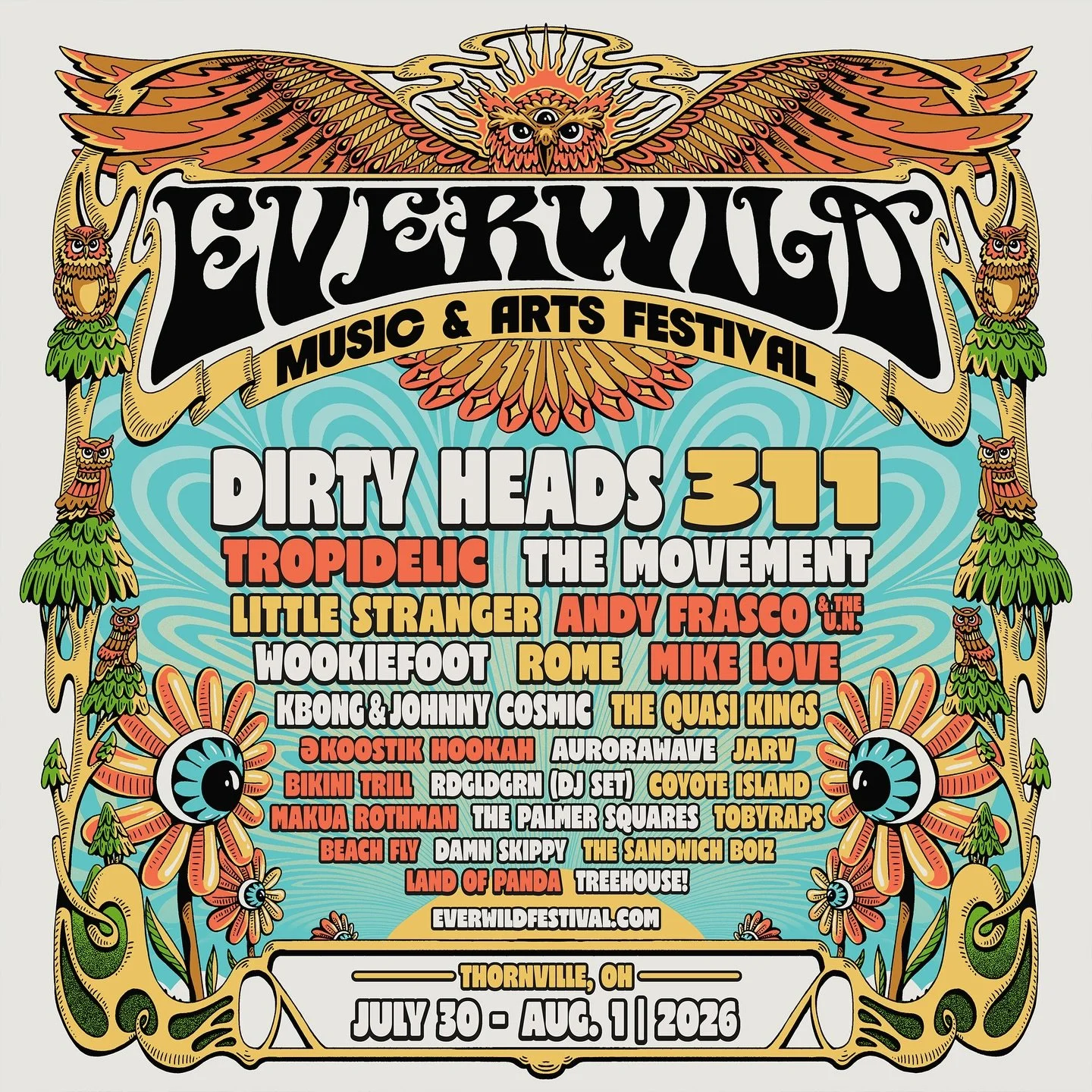 I&rsquo;m very excited and honored to be playing @everwildfestival 2026 in Ohio this summer! Come catch me and the band live at Legend Valley. Tickets &amp; info at&nbsp;everwildfestival.com