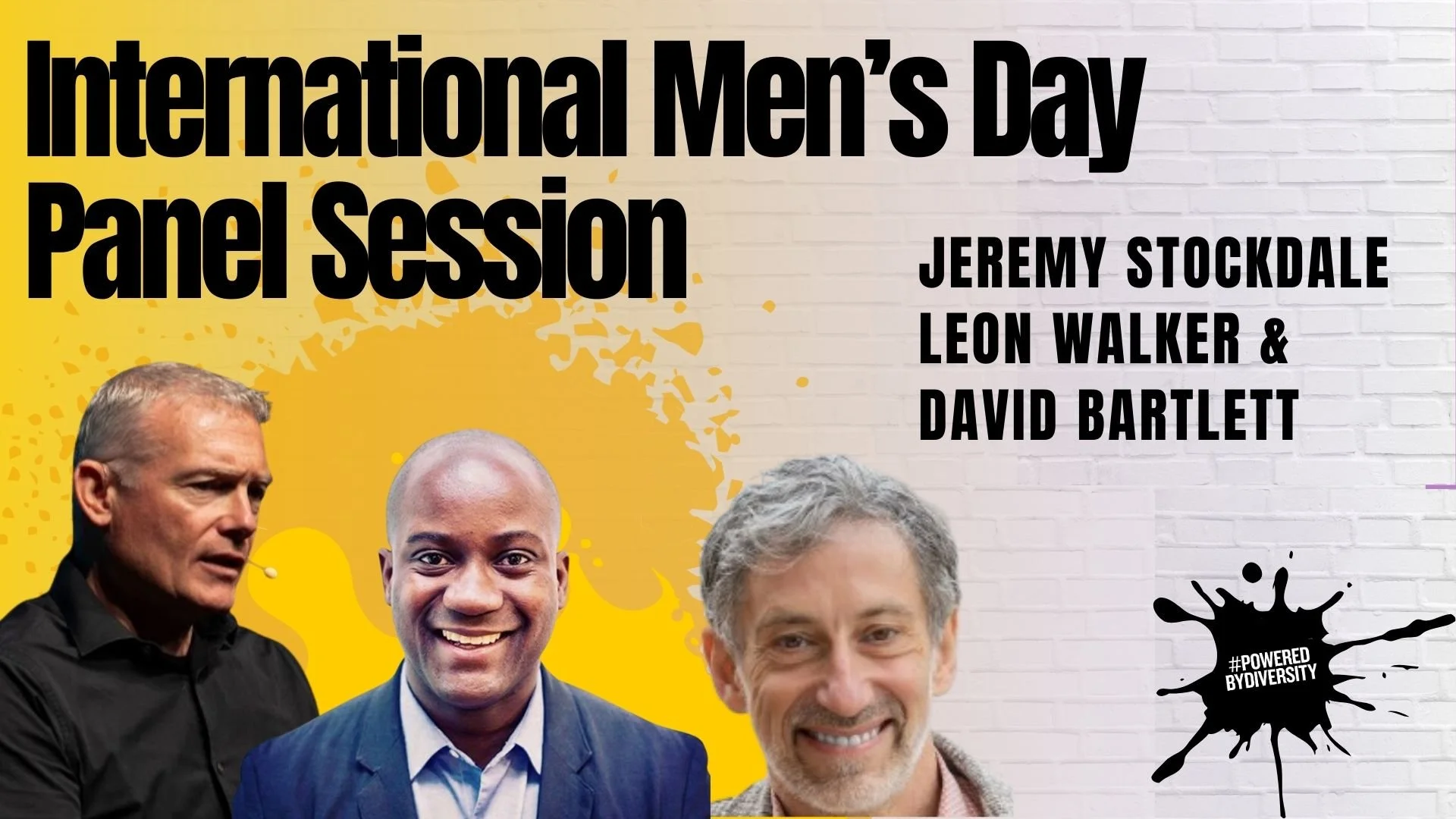 International Men’s Day Panel Session