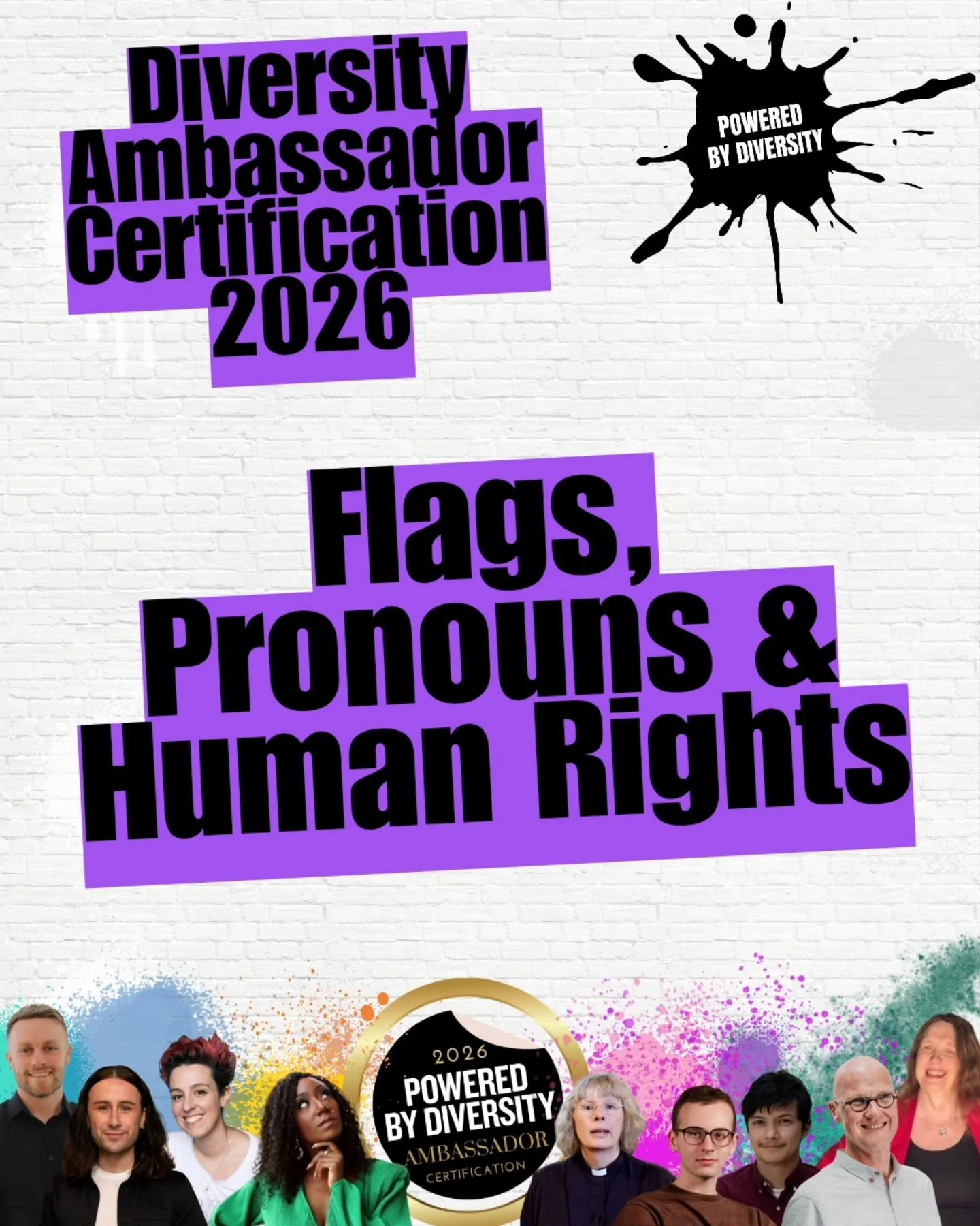 Diversity Ambassador Certification May 2026

FLAGS, PRONOUNS AND HUMAN RIGHTS with @ian.timbrell and Jo Brassington

Do we need to understand why people are who they are before we afford them the same human rights as everyone else?

This session tack