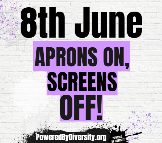 June 8: Aprons On, Screens Off!