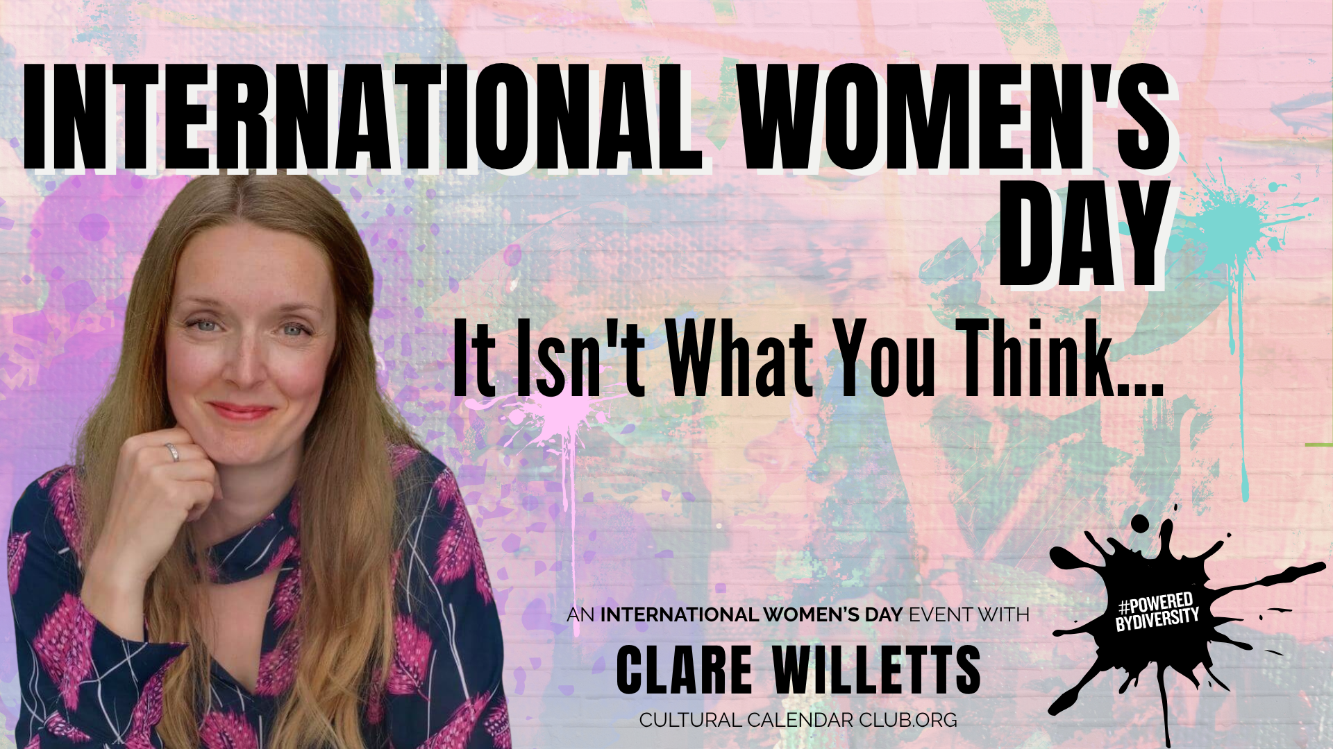 International Women’s Day - It Isn’t What You Think…