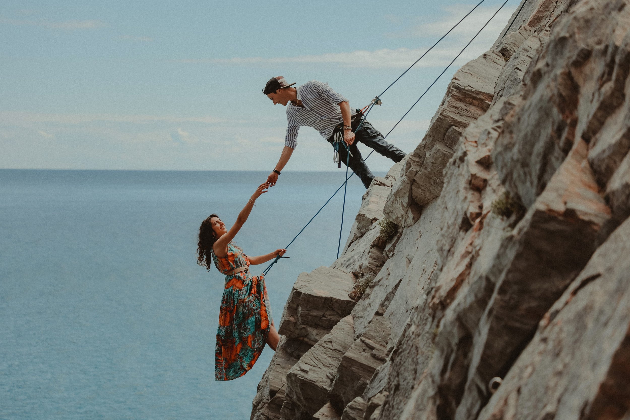 Upon the sky - Andrea and Giorgia prewedding in Finale Ligure