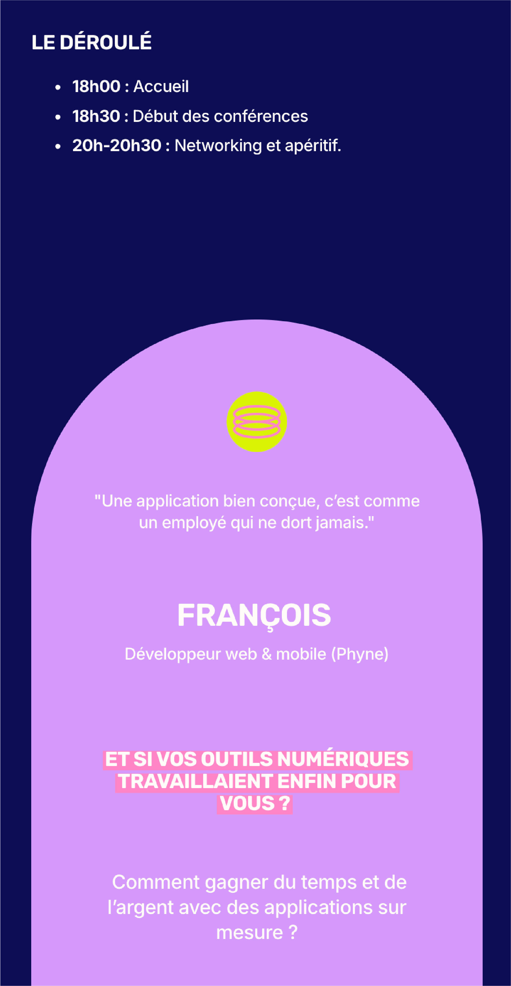 Branding et design graphique pour le Trégor Summit, sommet communication Côtes-d’Armor réalisé par Square Design.