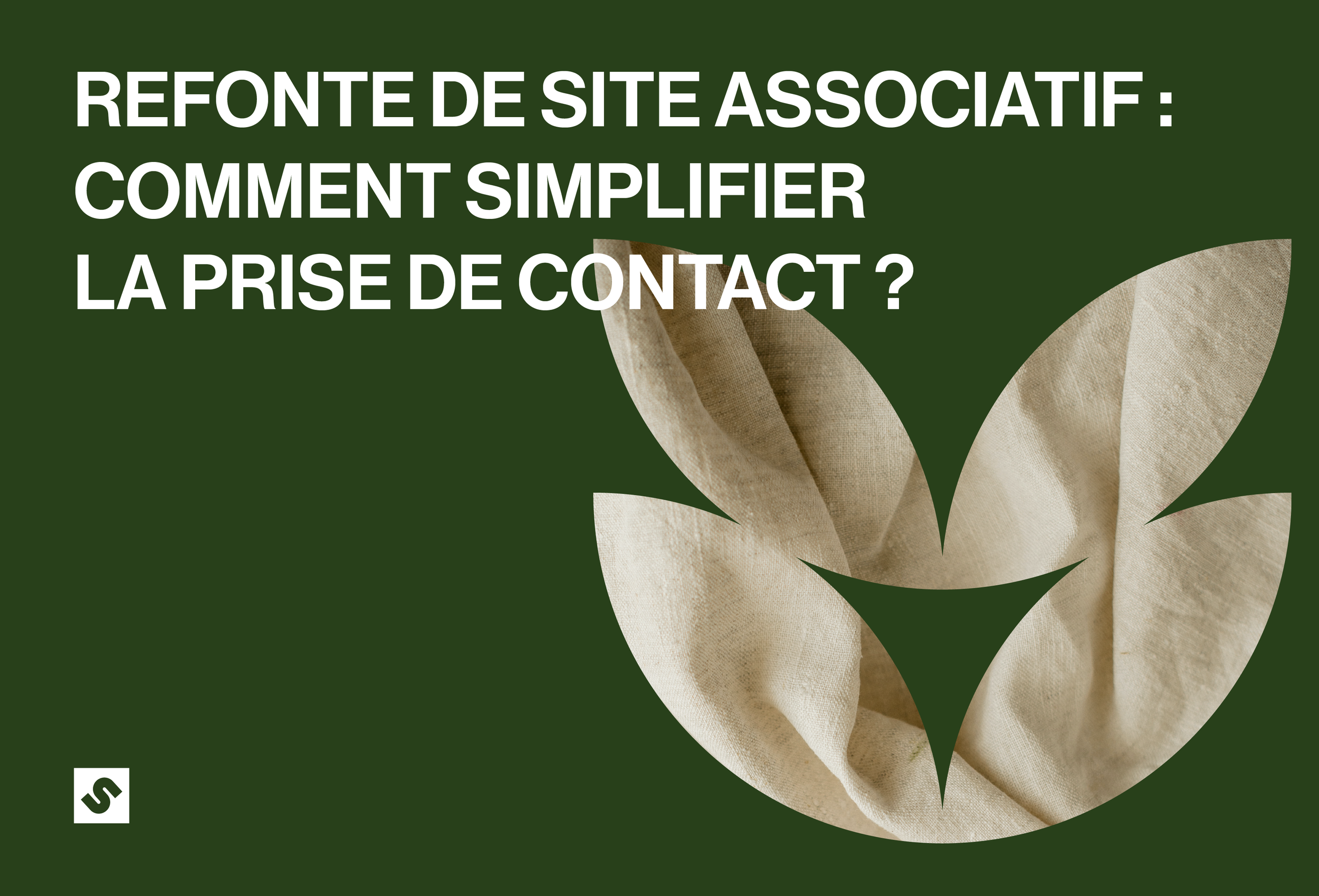 Refonte de site associatif : Comment simplifier la prise de contact ?