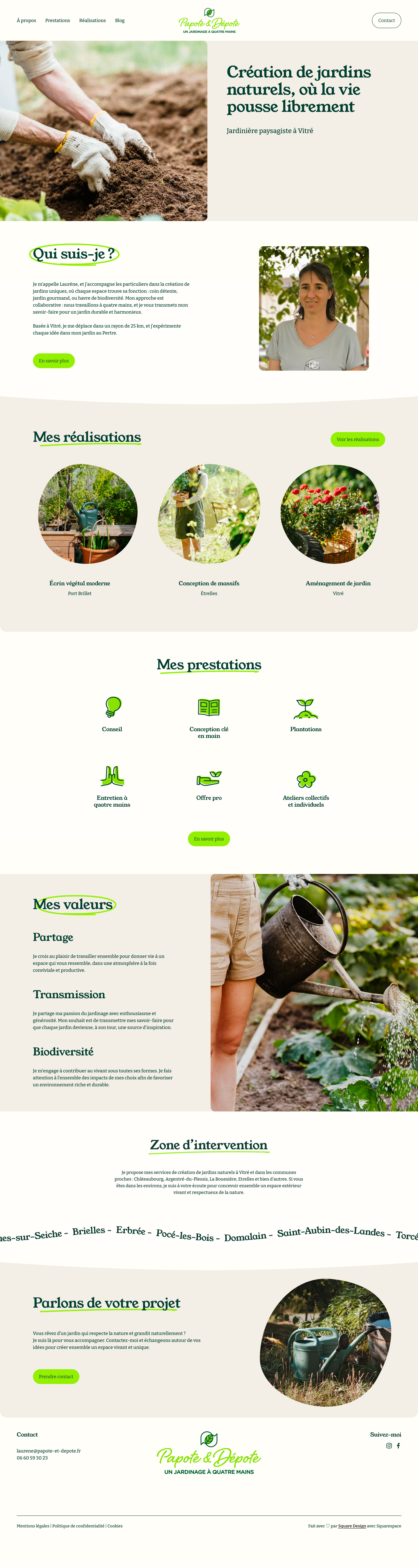 Une personne en train de planter des graines dans la terre, portant des gants de jardinage.