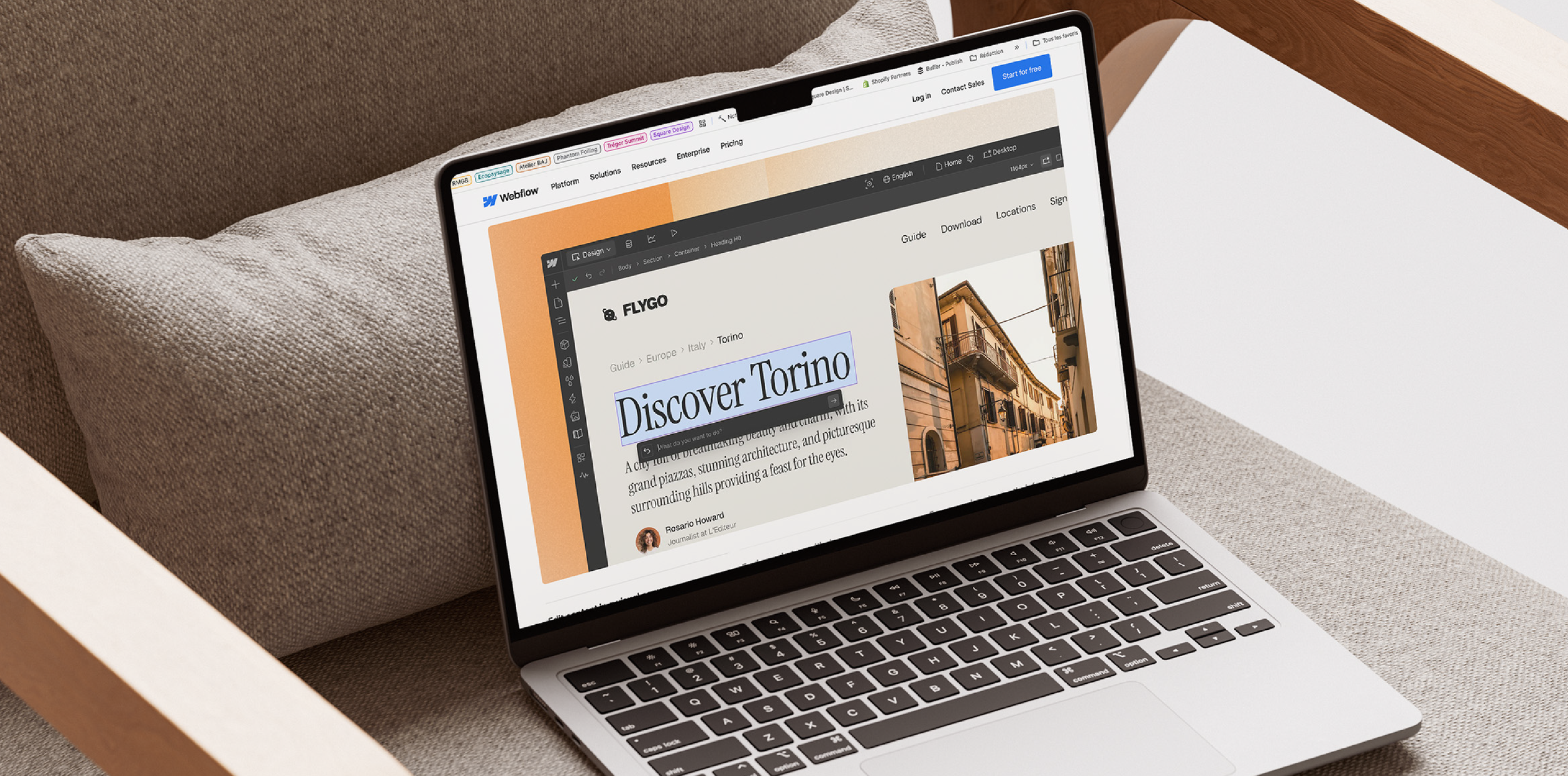 Webflow : plateforme de design de site web no-code