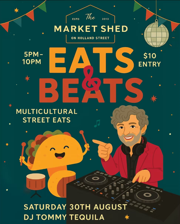 Market Shed on Holland - Eats & Beats