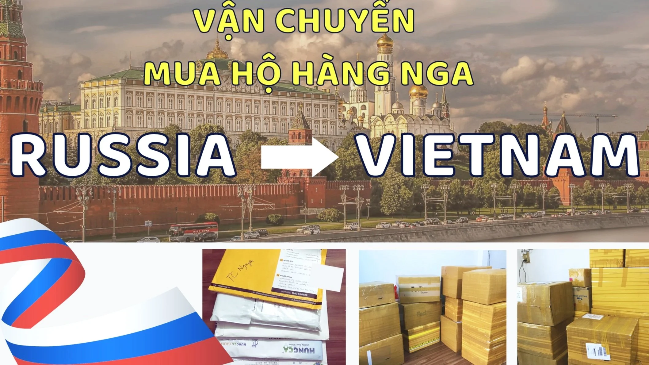 Mua hộ hàng chính gốc Nga về Việt Nam