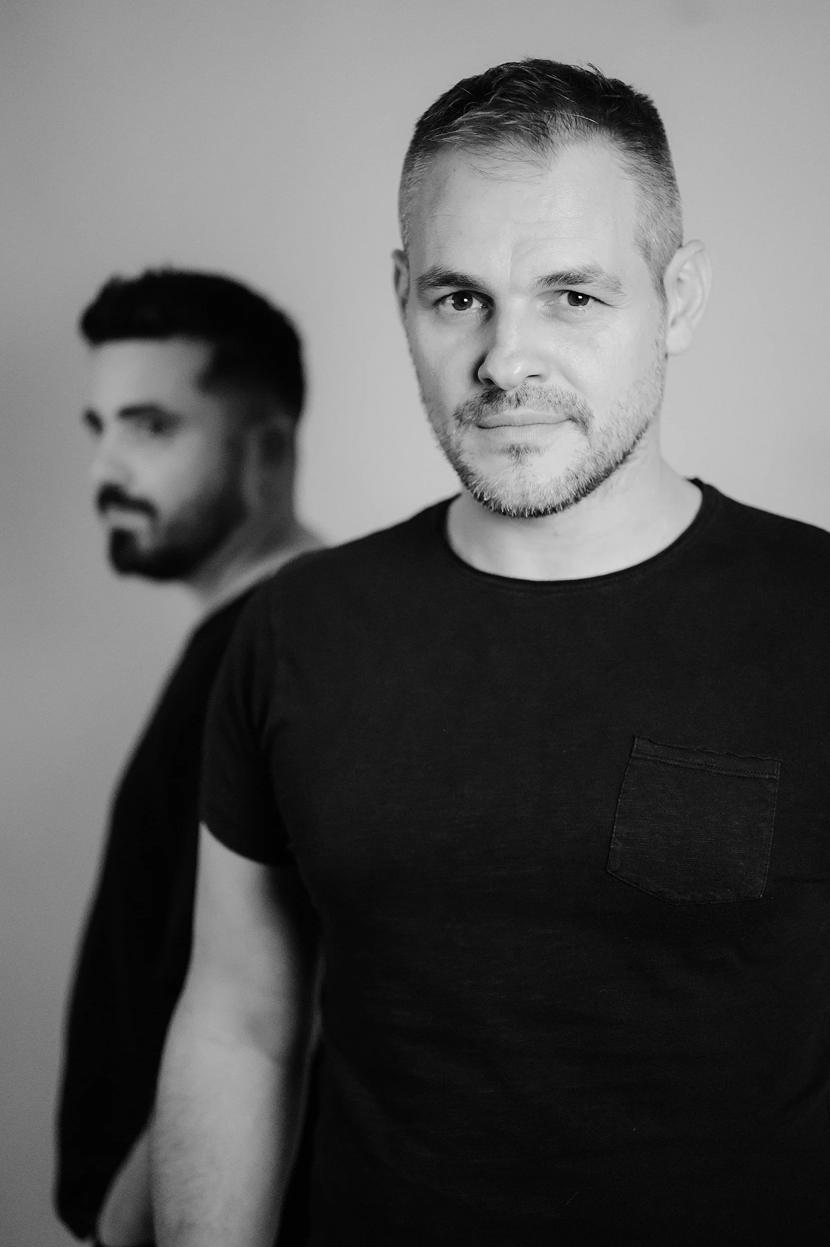 Luca Morisco and Davide Lomagno of Akira Manera studio session photo by Letizia Maccarini