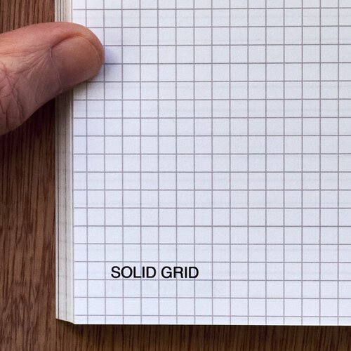 Blurb solid grid paper