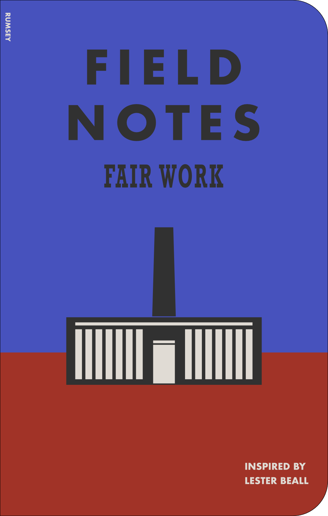 Field Notes designs based on the work of Lester Bell