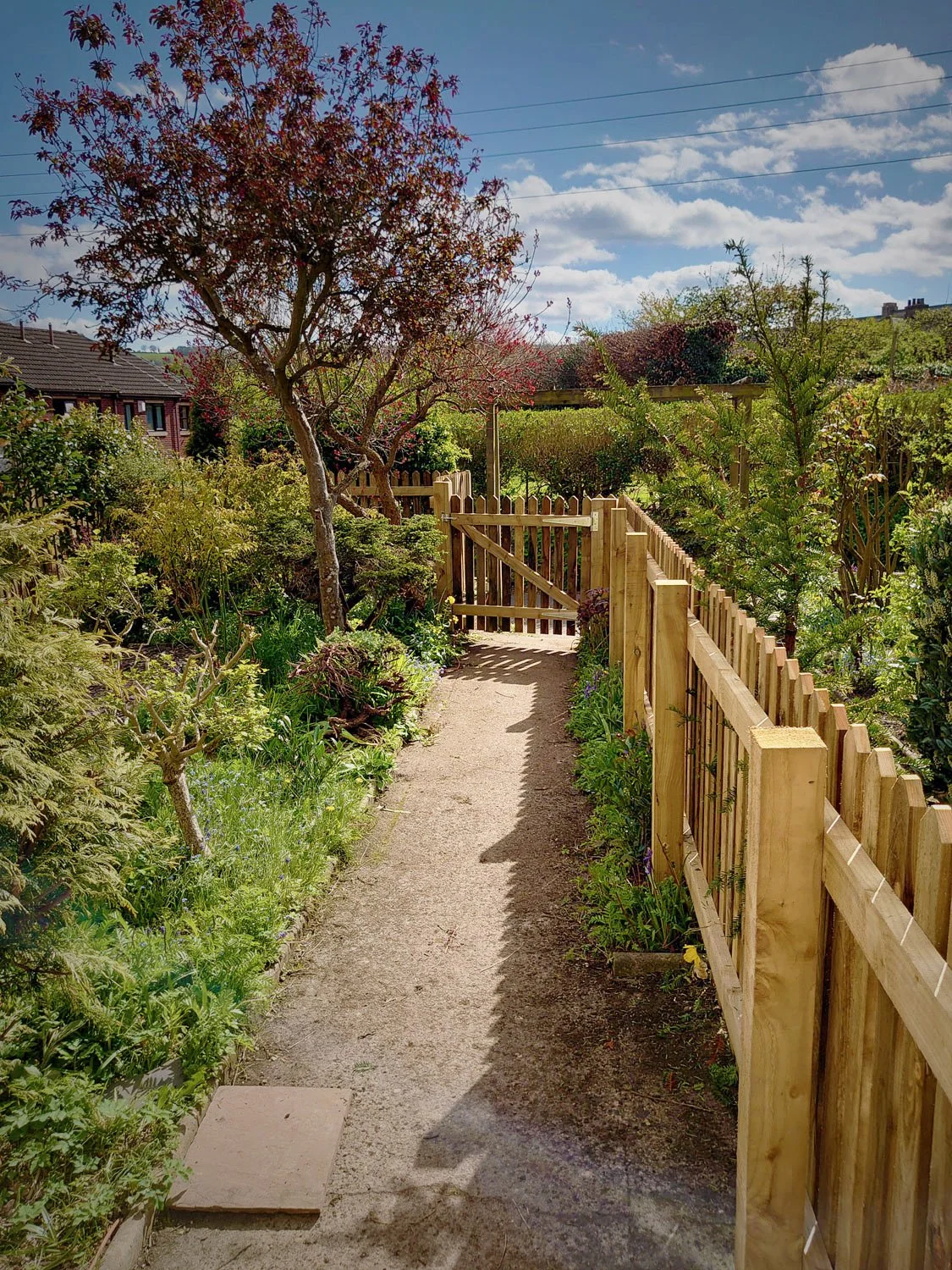 Fencing job completed in Hexham Northumberland