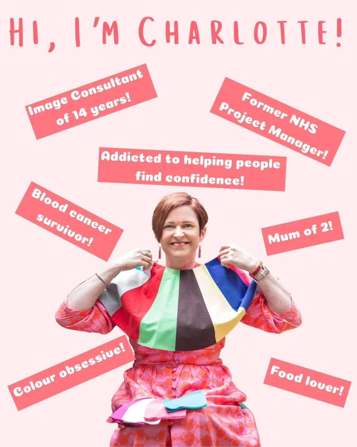 Introducing...moi! 

So much more I could say but essentially I'm a people person, and that's why I thrive on helping people to become more confident, through colour, style and make-up. I have years of experience and have helped people through all so