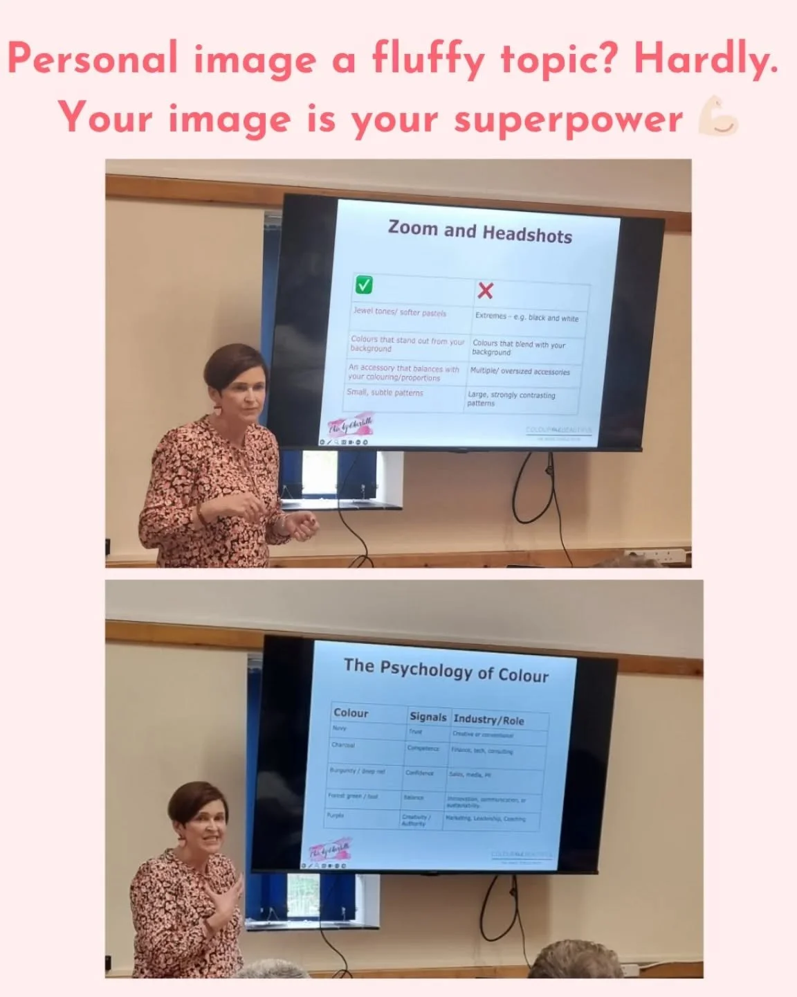 Last week I was invited to @m3jobcub to present on &quot;Style with Purpose&quot; - to help members ensure they're making a fantastic and lasting impression while they navigate the job market or career changes. If you've ever thought that focusing on