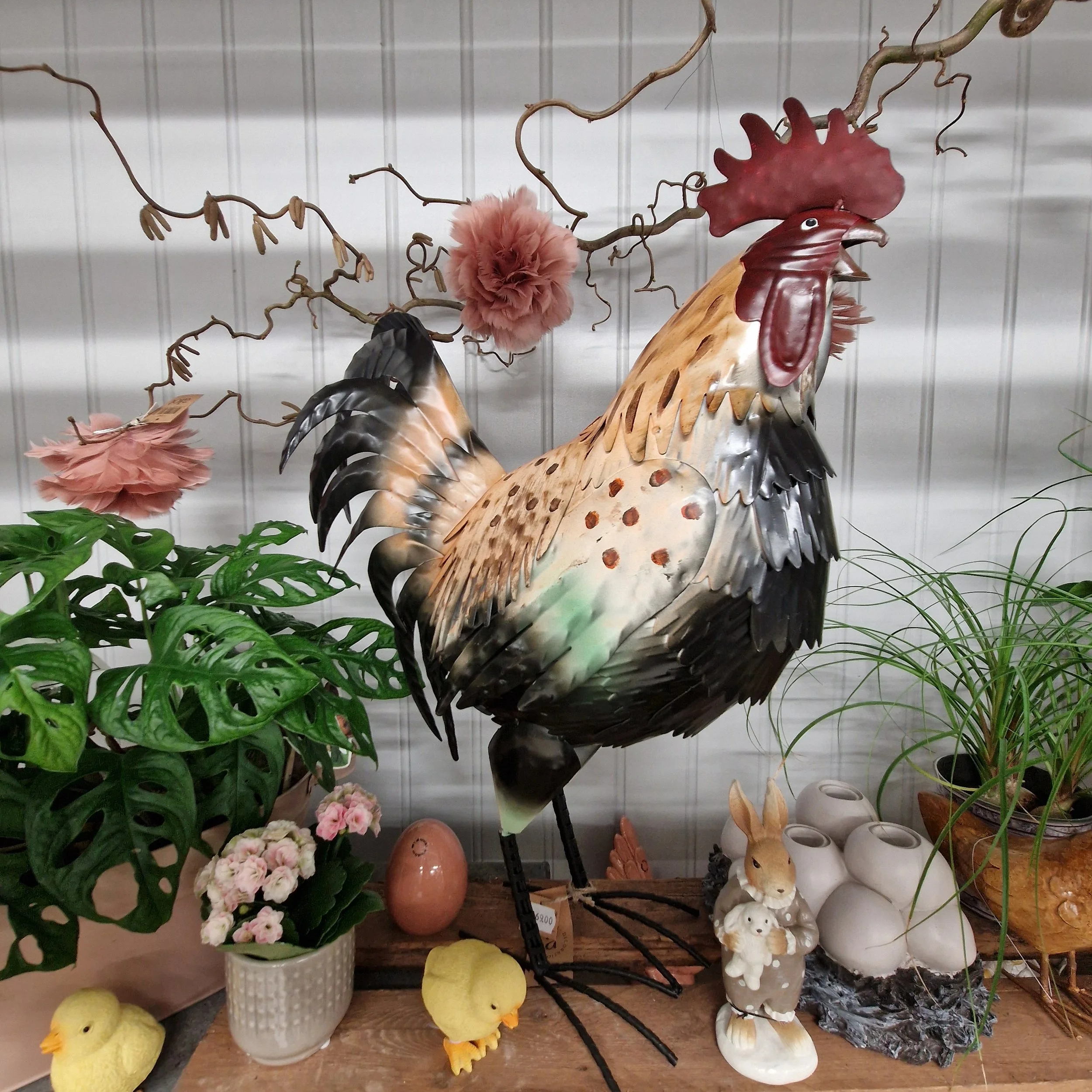 Påsk och vårfärger i butiken