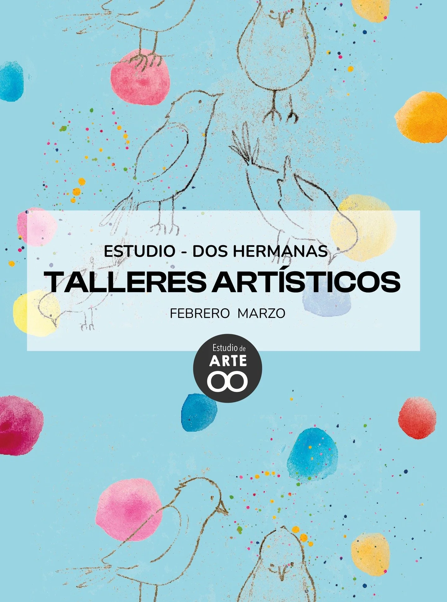 FEBRERO Y MARZO EN ESTUDIO DE ARTE INFINITO - DOS HERMANAS 
Un lugar donde crear es una forma de estar en el mundo.

Un espacio para imaginar, para probar sin miedo y para disfrutar del proceso m&aacute;s que del resultado.

Aqu&iacute; el arte no es