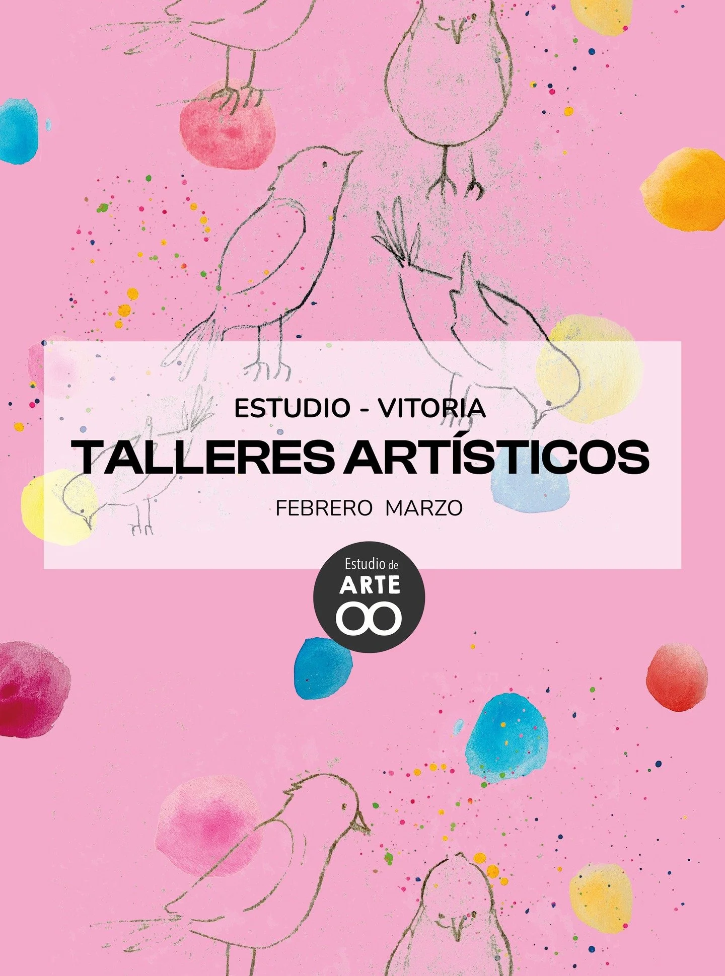 FEBRERO Y MARZO EN Estudio de Arte Infinito VITORIA
Un espacio para crear, escuchar, imaginar y respirar.

Este invierno abrimos las puertas a talleres donde el arte no es solo t&eacute;cnica&hellip; es encuentro, descubrimiento y calma. Literatura y