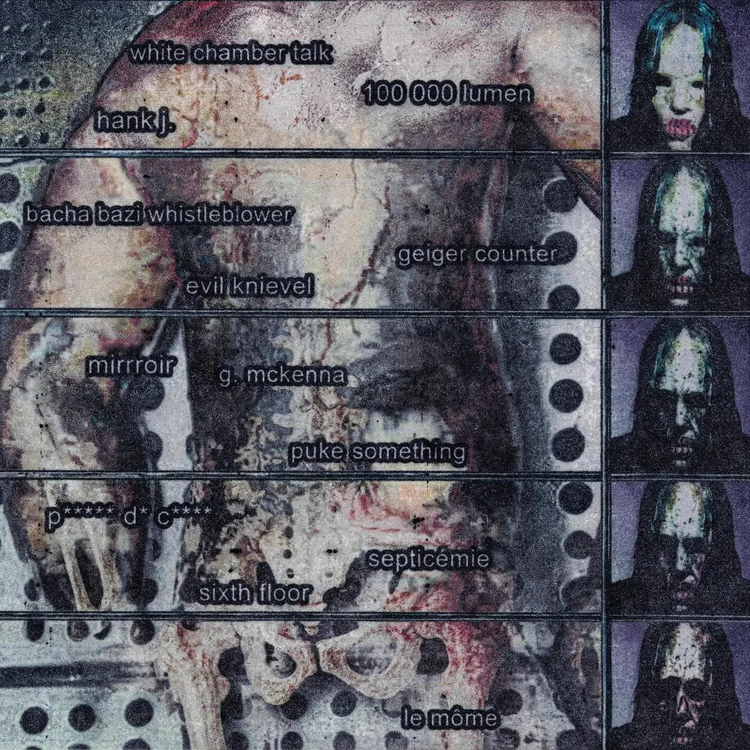 Tracklist du projet PRETTY DOLLCORPSE 