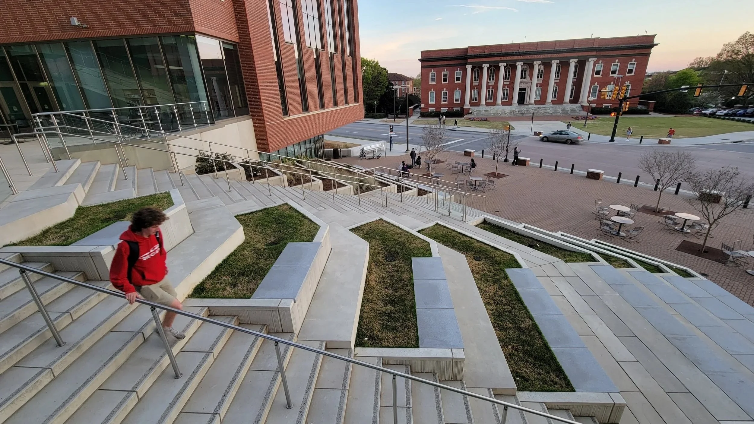 Sykes Hall plaza | Clemson University