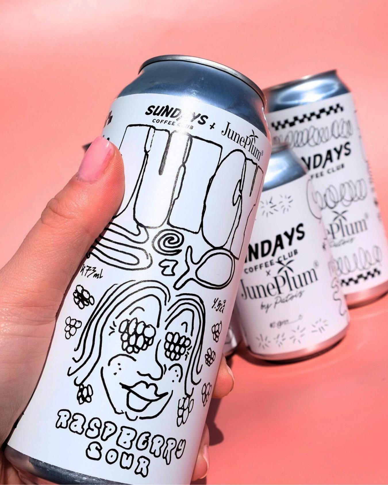 JUICY SIP // raspberry sour 💦

1/3 of our collab beer collection with @sundayscoffee.club 🫶

Now available in store! 

#juneplumxsundays #juneplumto #beer #cheers #collab #sour