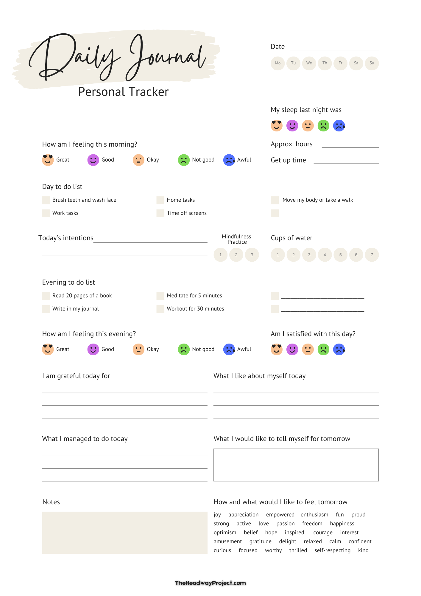 Daily Journal Personal Tracker.png