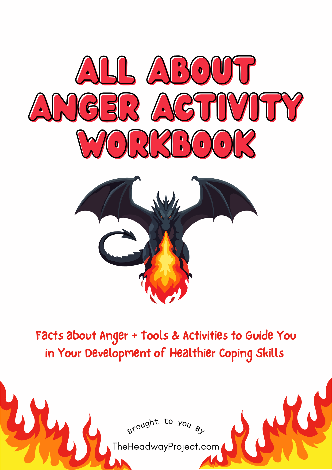 Anger Management Workbook for Kids – Calm Down Tools & Coping Skills – Printable Activities