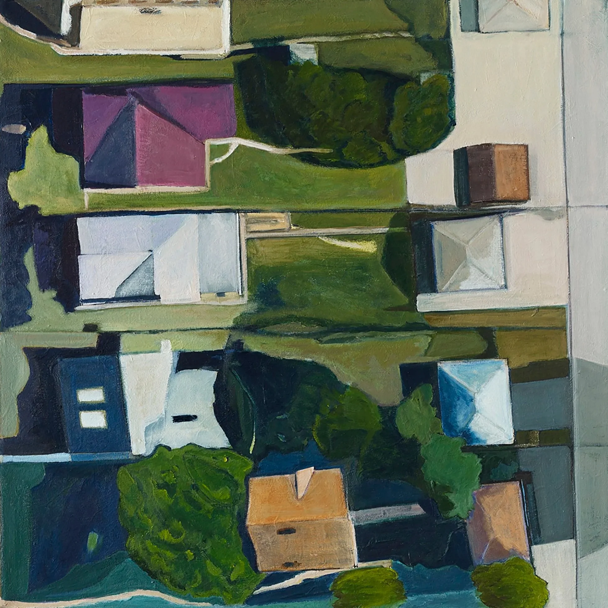 Just off Lowry | acrylic on canvas |
24x26x2"