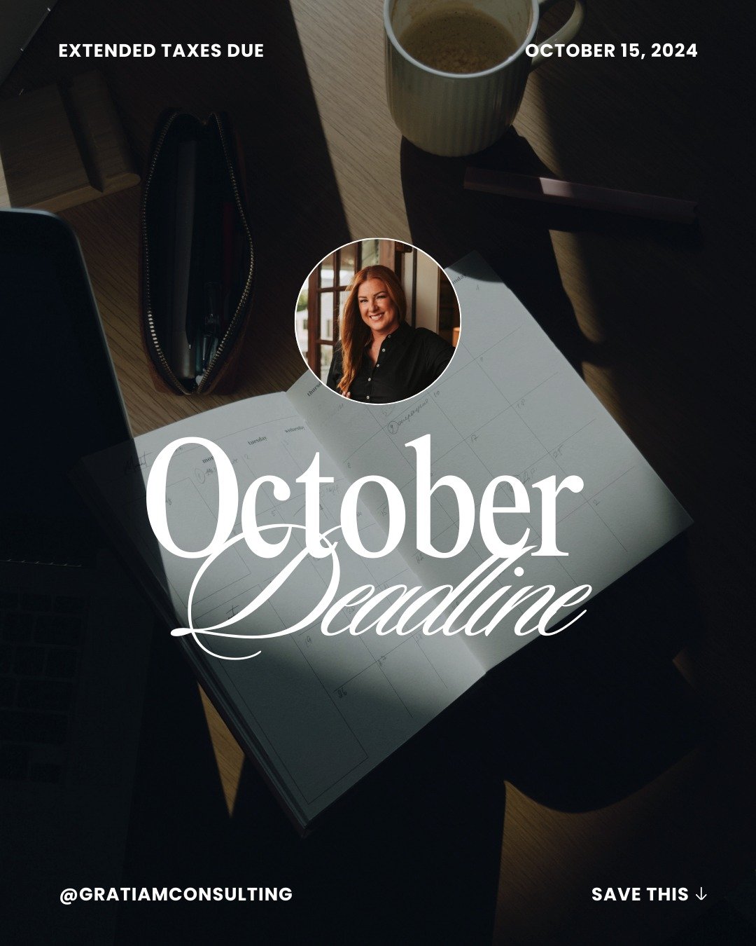 🖐️ STOP SCROLLING if you haven't filed your taxes yet! 

October 15th is the deadline for extended individual and C corporation taxes.

Avoid accruing penalties and interest by filing on time! ⏳

Need some help getting your taxes filed before the de