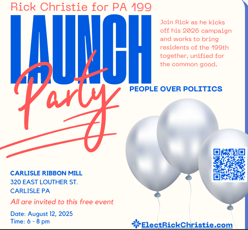 Rick Christie Launch Party