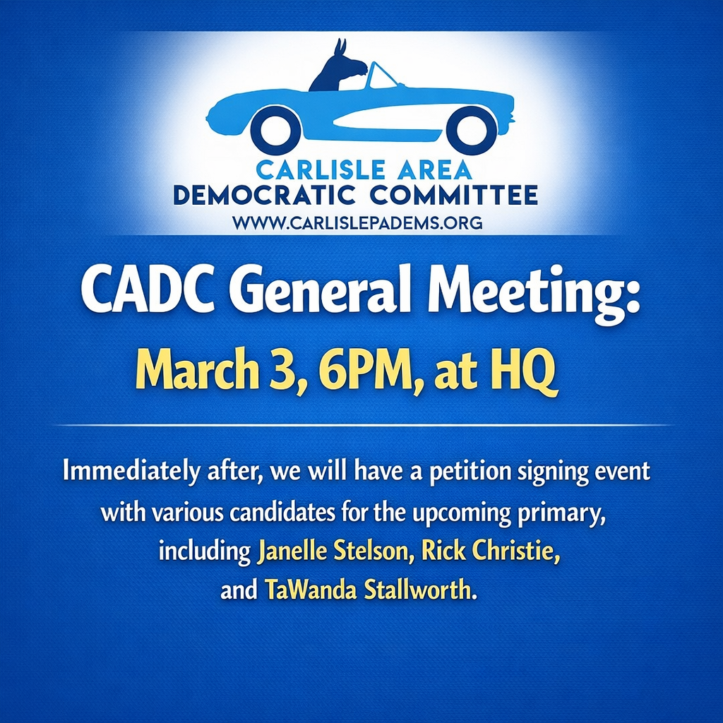 CADC General Meeting and Petition Signing