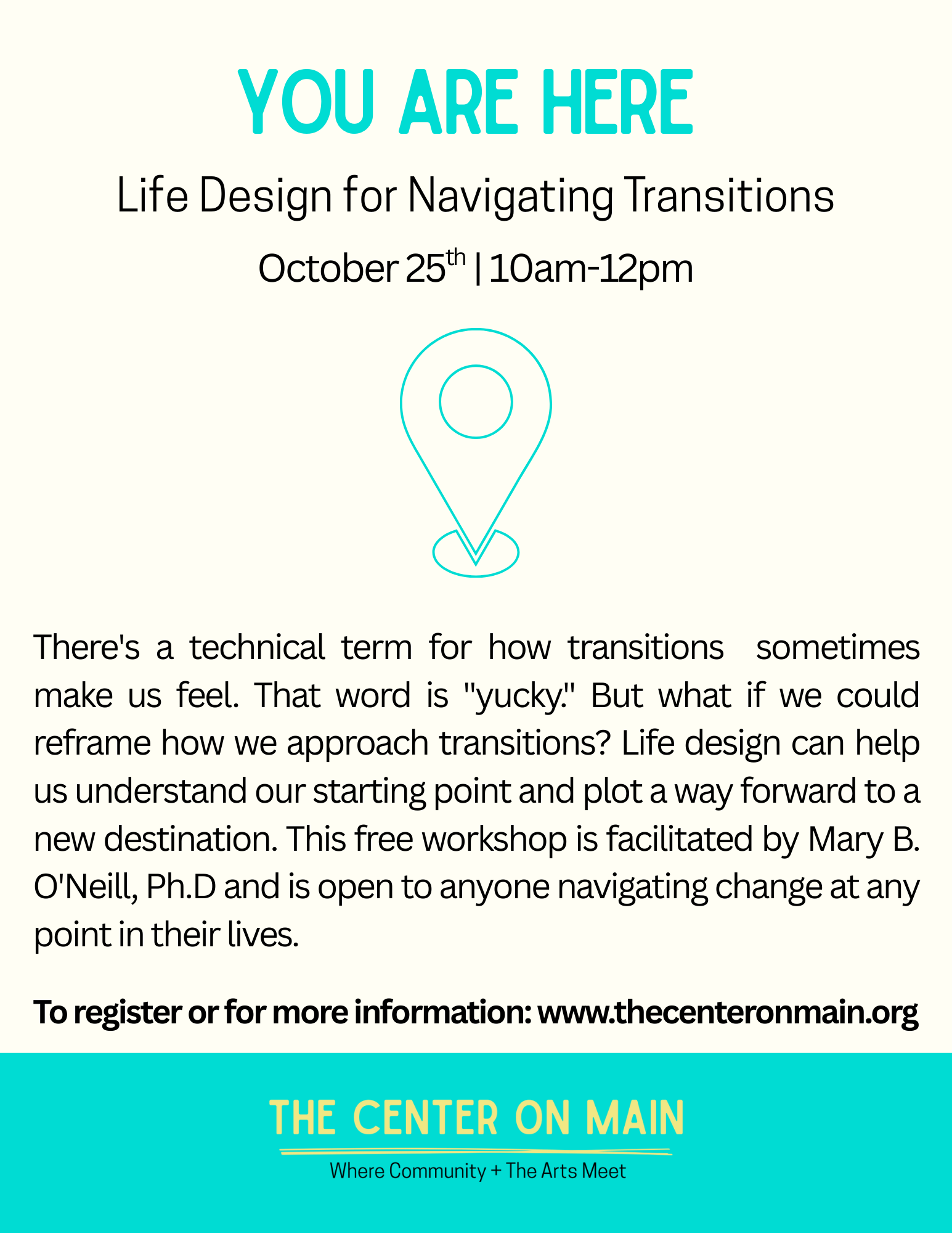 You Are Here: The Life Design Starting Point for Navigating Transitions
