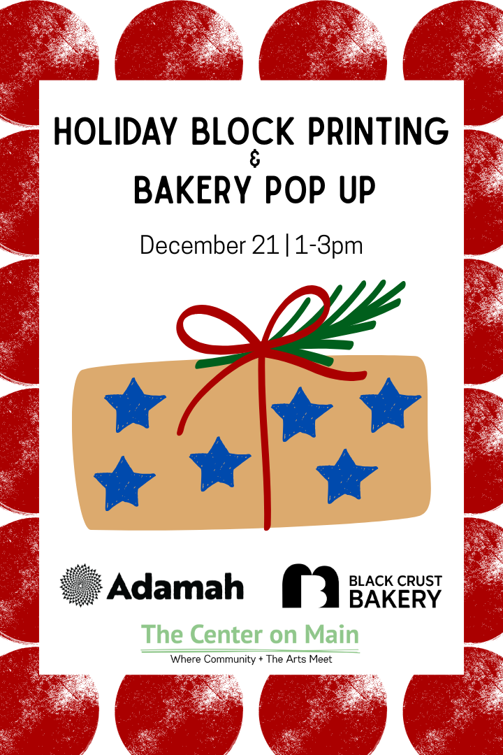 Holiday Block Printing & Bakery Pop Up