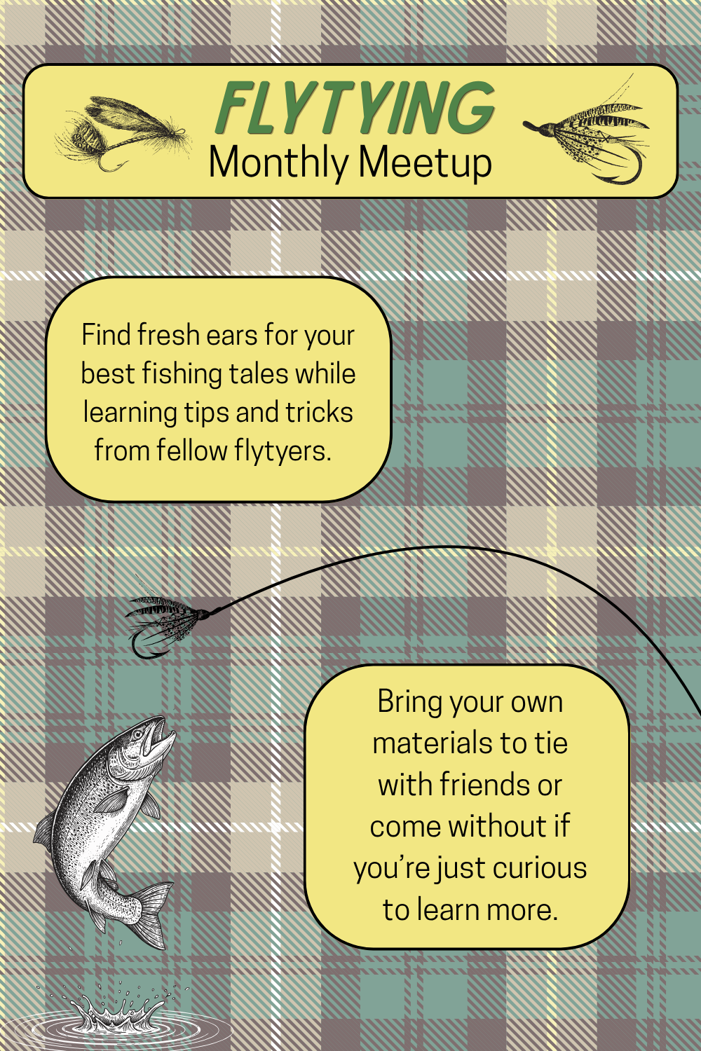 Monthly Meetup: Flytying 