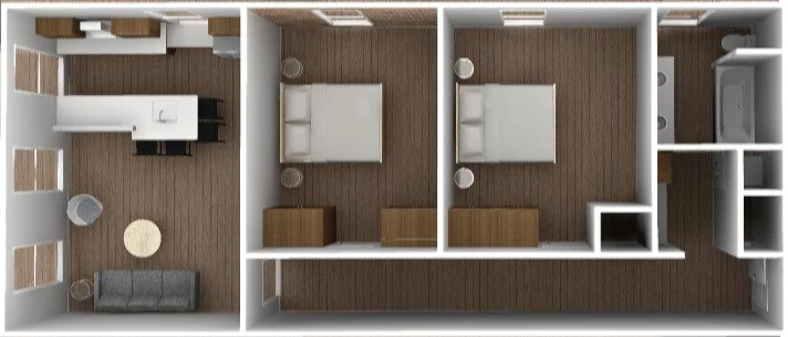 Celin Lofts on main floorplan