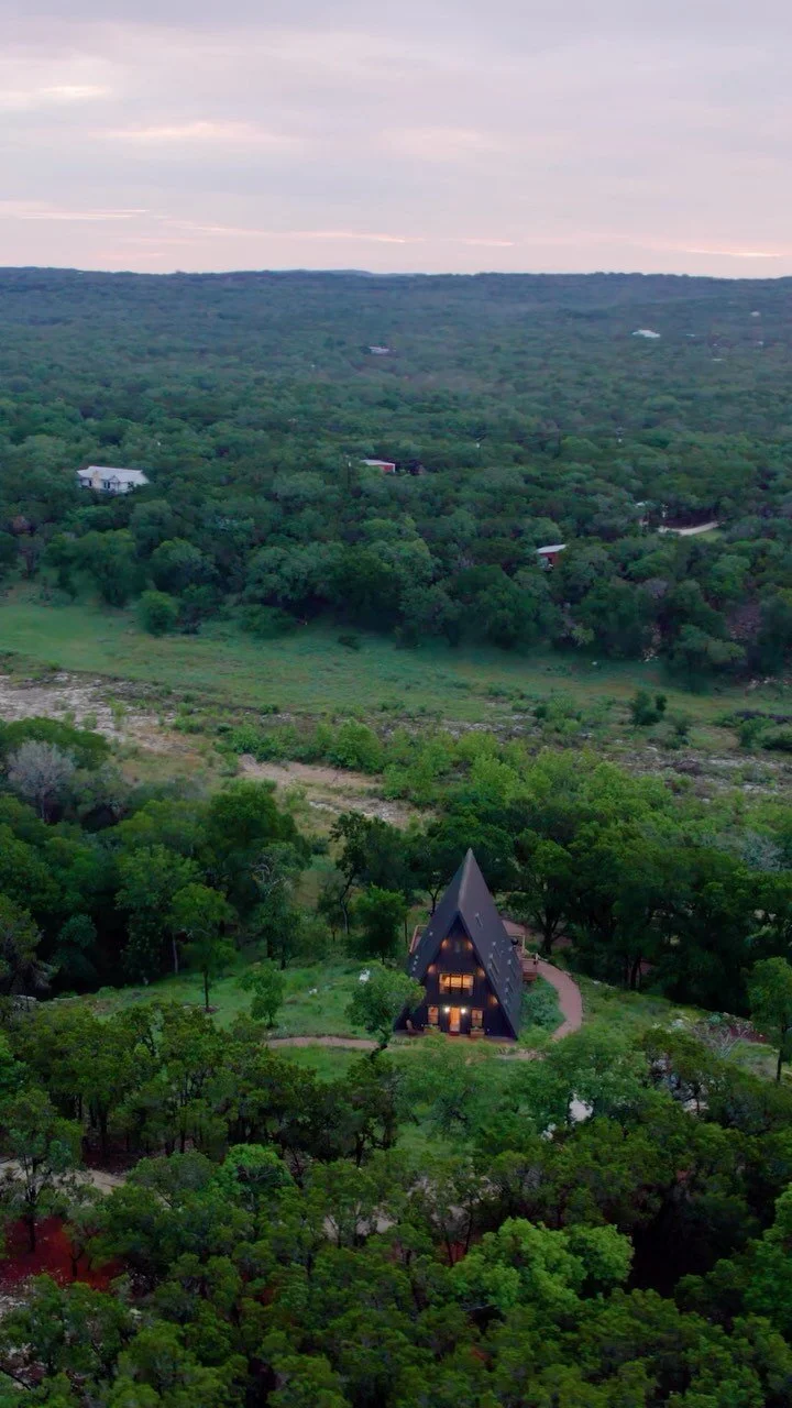 Texas A Frame | Private Cabin Retreat in Wimberley — THE TX COLLECTIVE