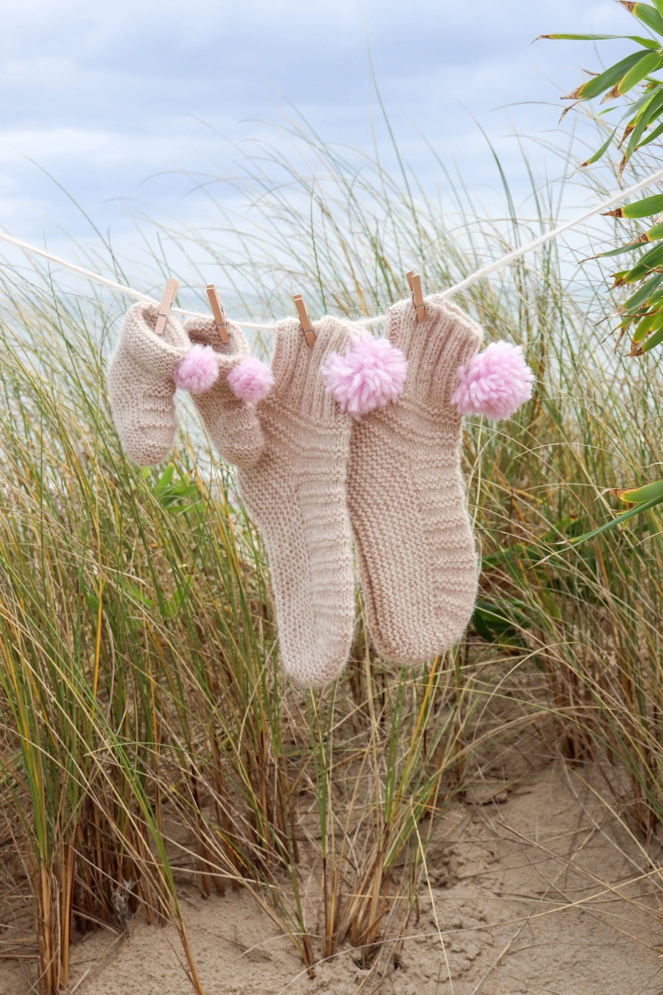 Mummy & Baby Booties