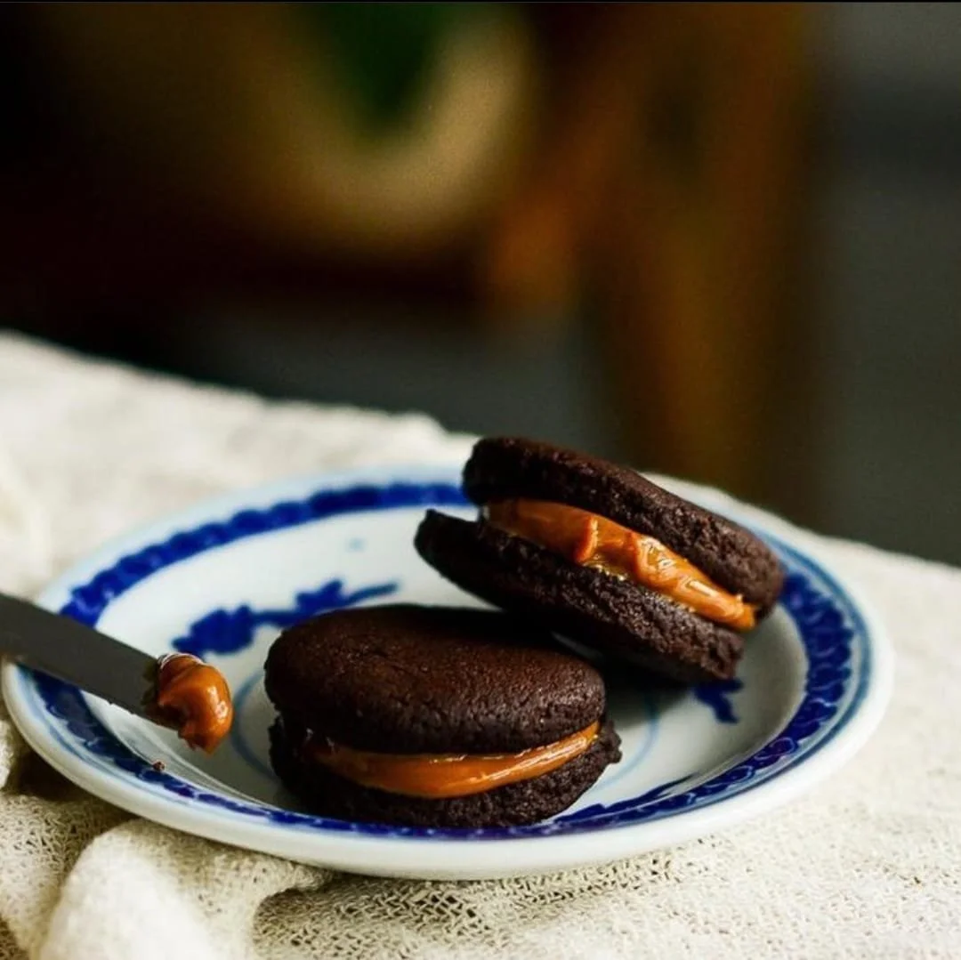 Receita Rocca Doce de Leite com cookie