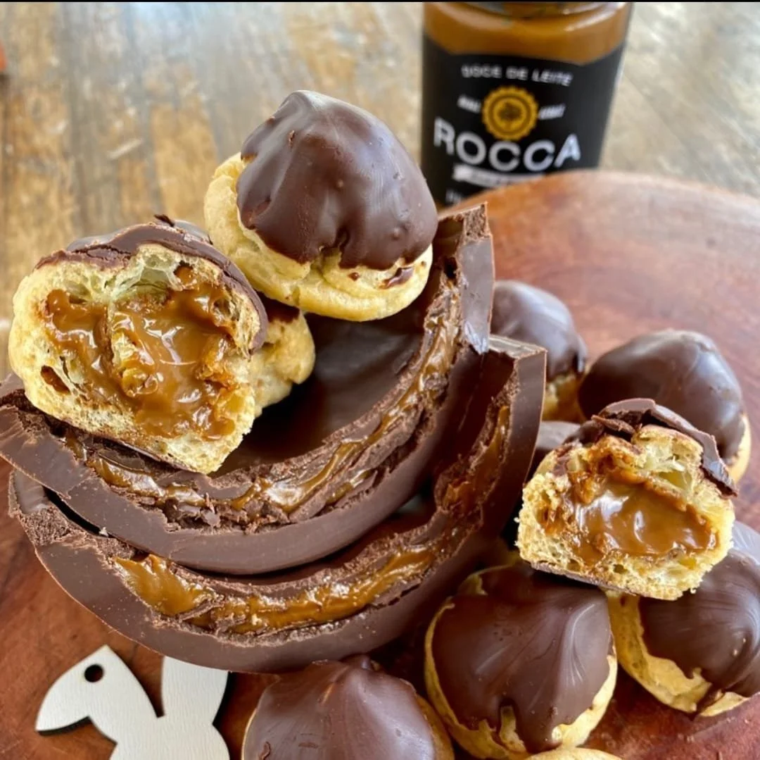 Receita Rocca Doce de Leite com doces