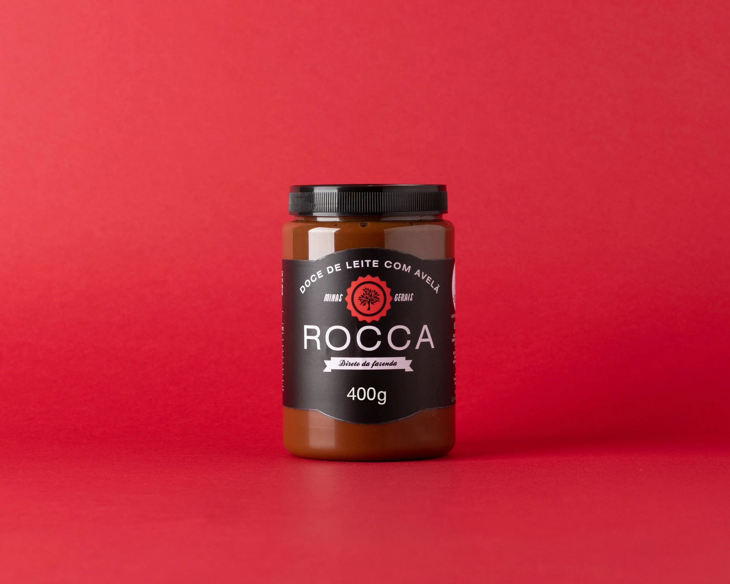 Doce de Leite Rocca com Avelã pote 400g