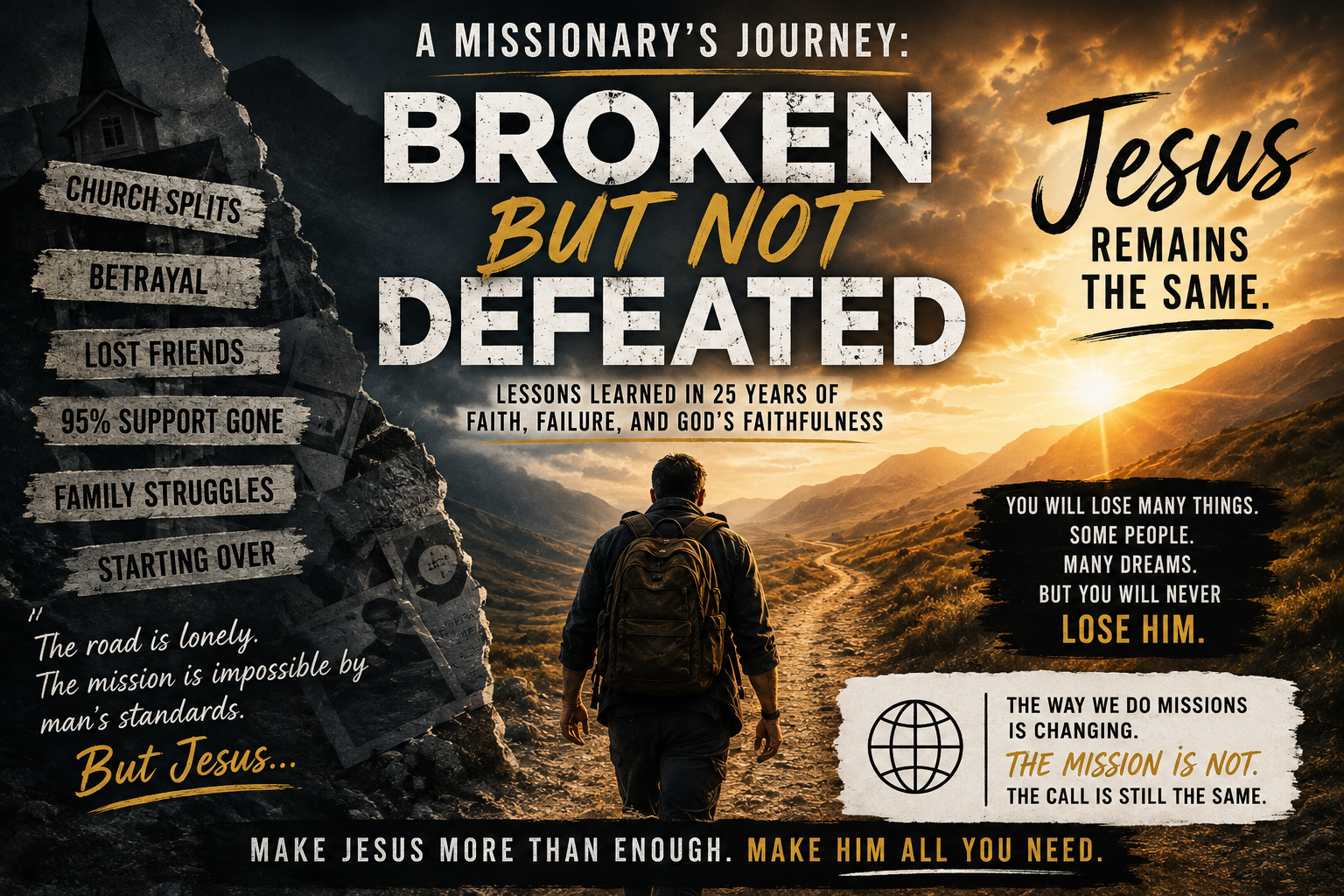 Jesus Has to Be More Than Enough
