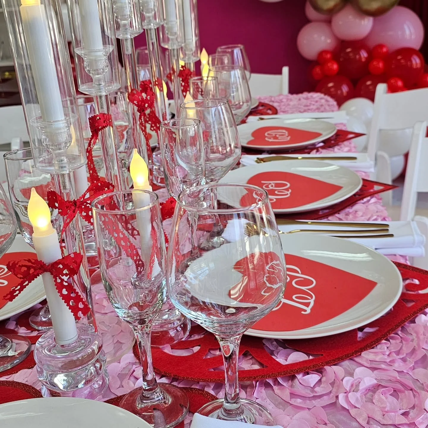 Looking to celebrate Valentines with your girlfriends, or your spouse lets create a tablescape that tells a story of love, friendship, and bond by personalizing it this Valentines. 

Visit our showroom to see this in person

We have a few spots left 