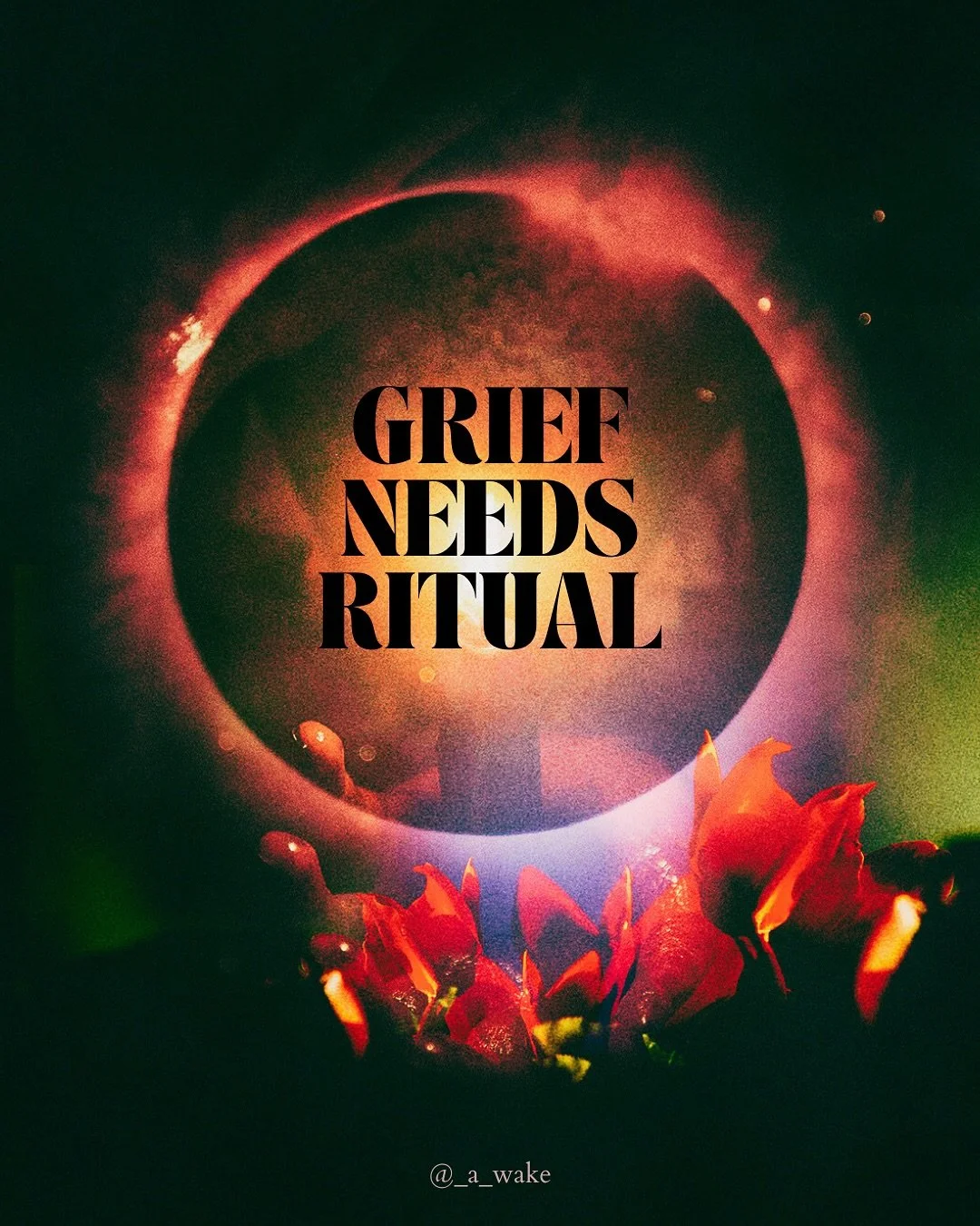Close out eclipse season with me @scribble.community 🌙

​A Living Funeral Ceremony is an immersive ritual and death meditation that invites participants to &ldquo;die before you die, to live while you&rsquo;re alive.&rdquo;

​This ceremonial experie