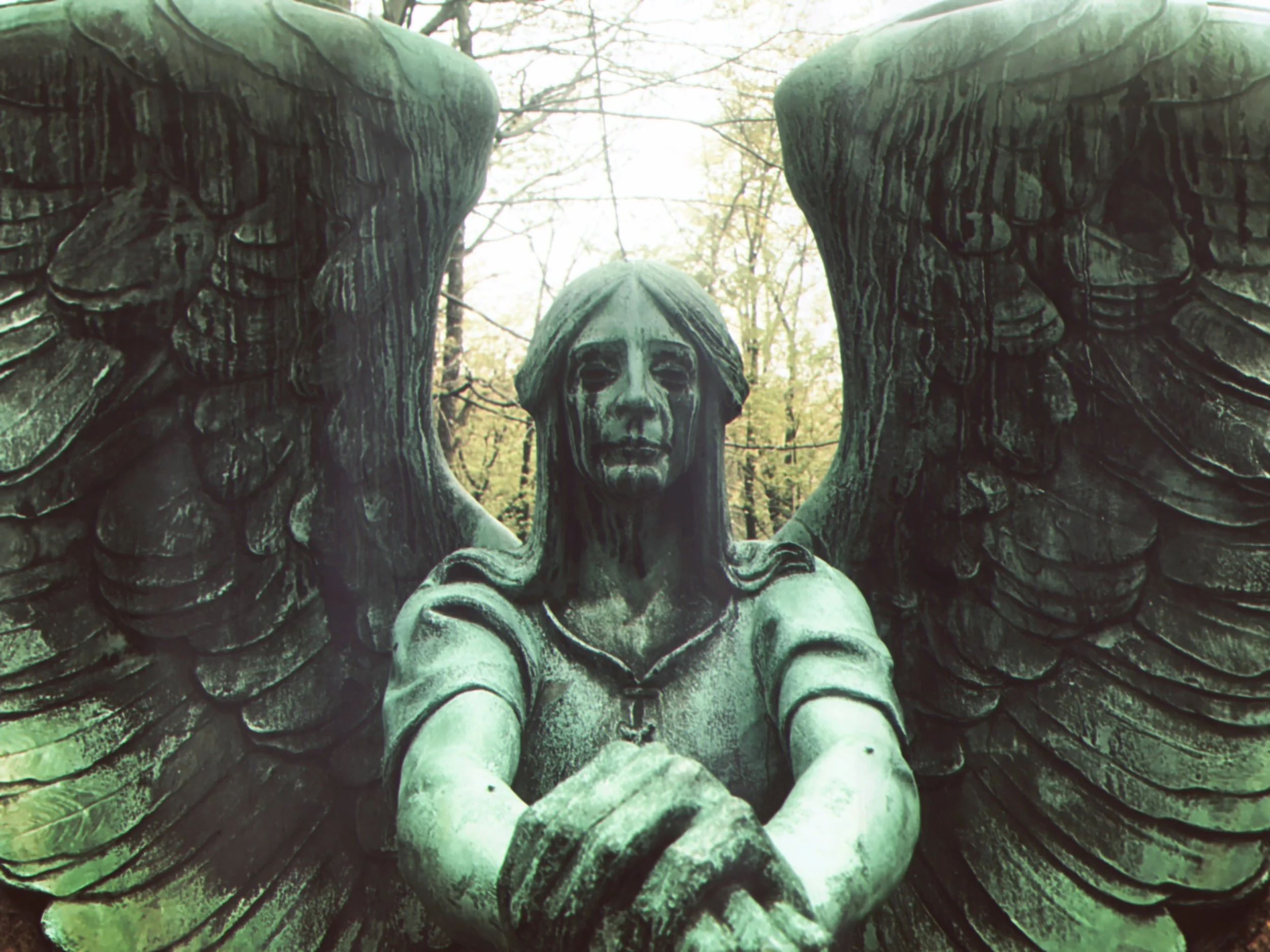 It&rsquo;s been almost a decade since I visited my favorite grave, but I think about this one often. I wandered Lake View Cemetery often as a teenager, and would obsessively take photos of this angel. Known as Haserot Angel, it is known for the black