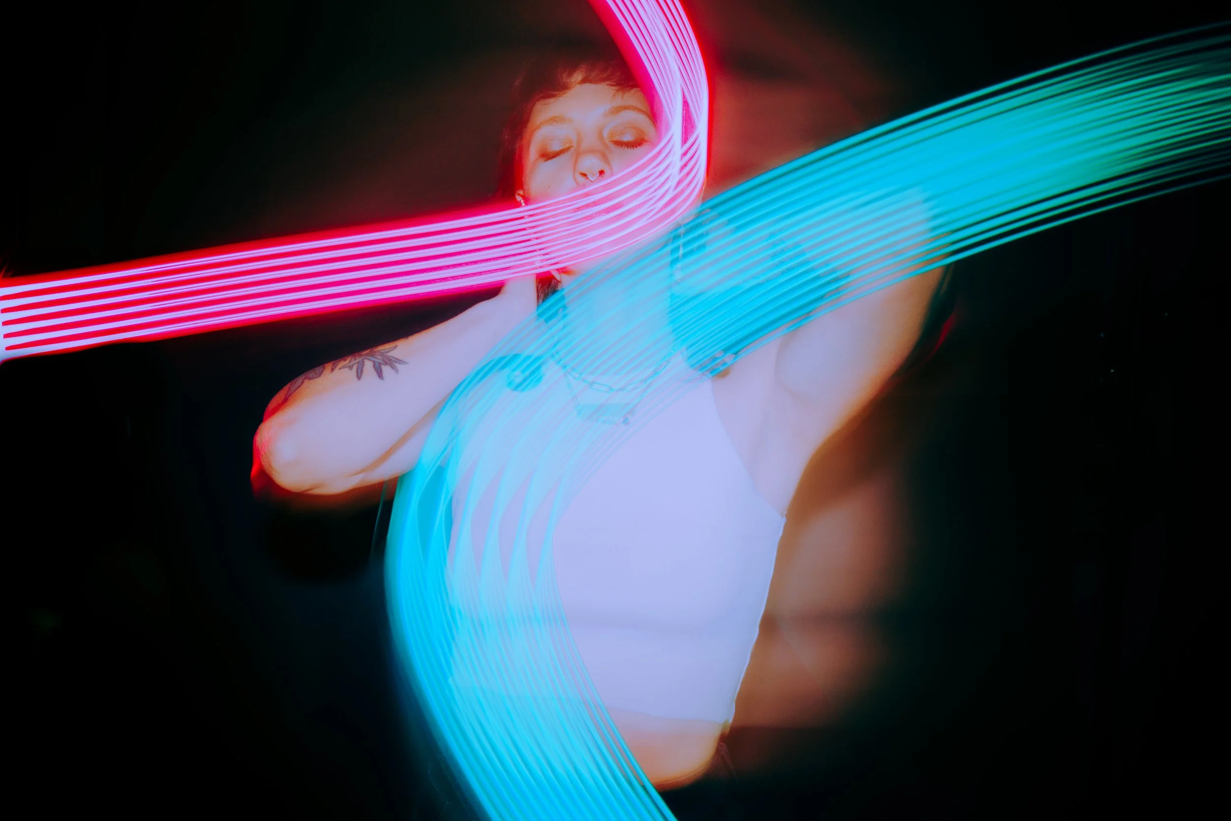 Kaitlyn Pietras, queer Jewish grief worker and visual artist in Los Angeles